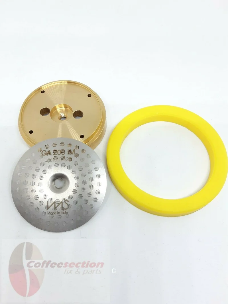 Gaggia Shower Brass Holder & IMS Precision Screen and Silicone gasket Mod Kit