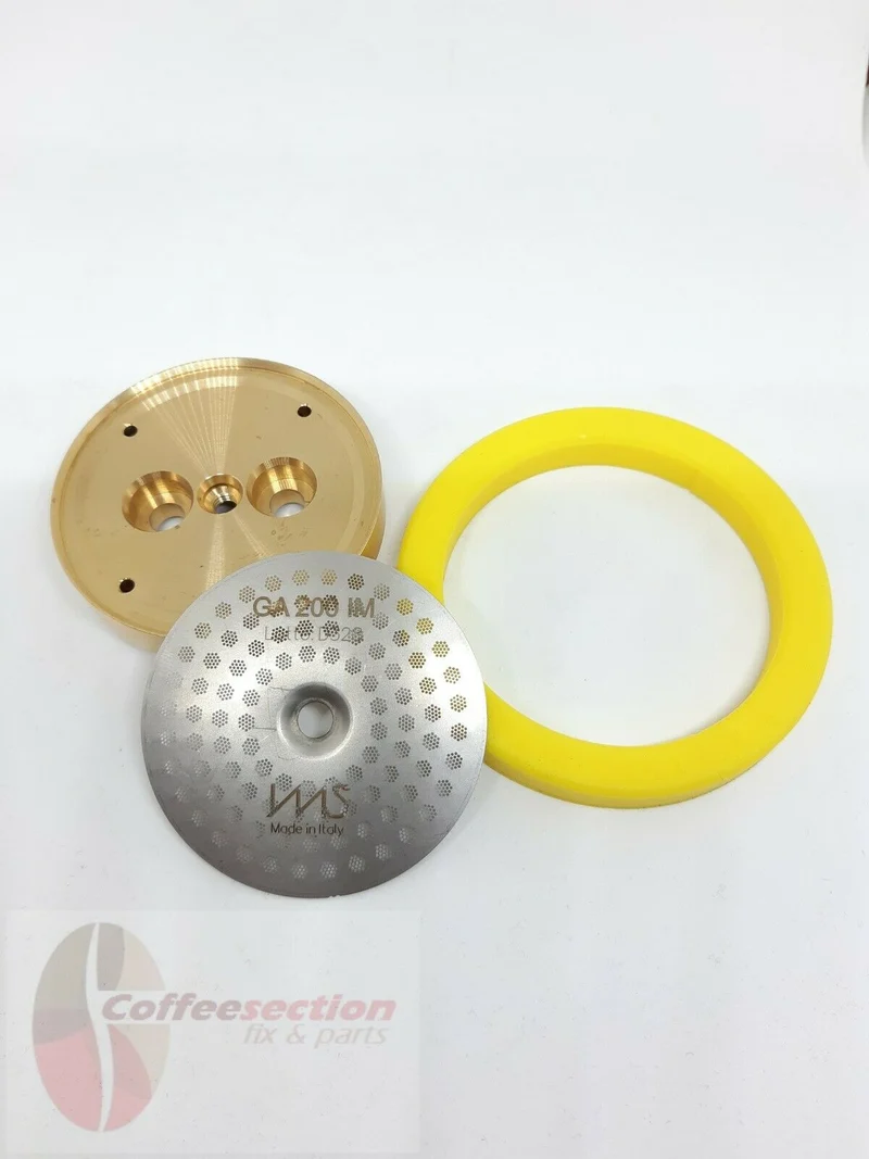 Gaggia Shower Brass Holder & IMS Precision Screen and Silicone gasket Mod Kit