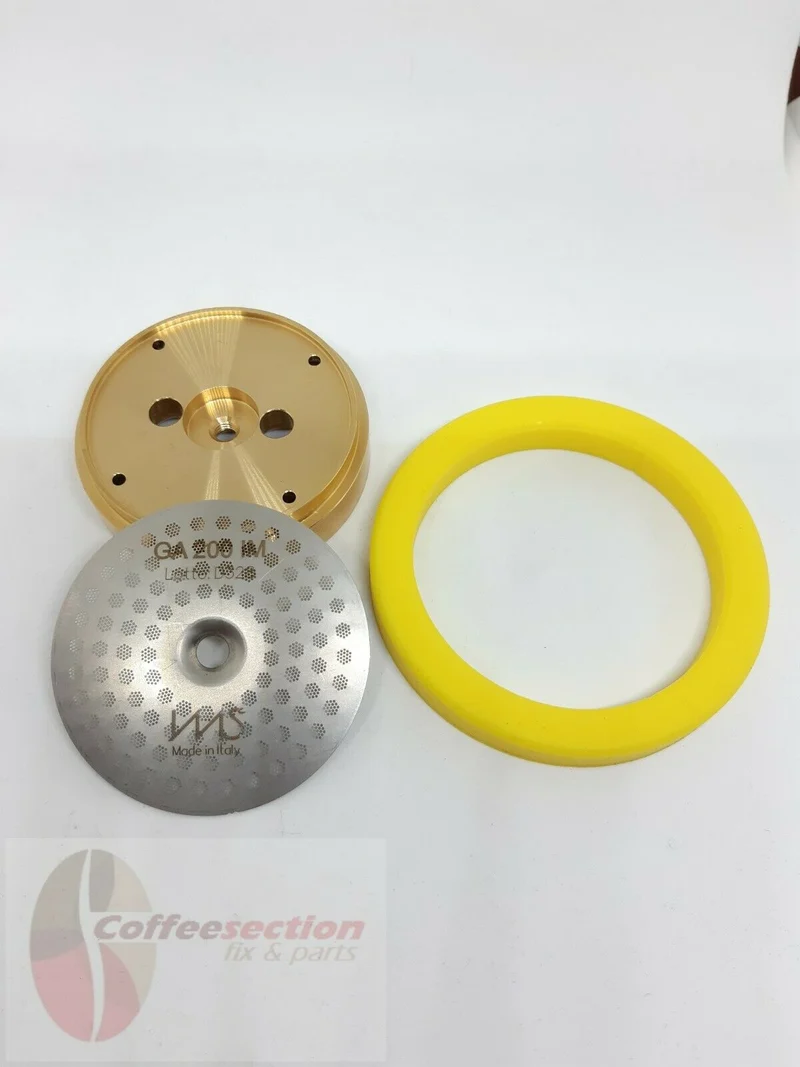 Gaggia Shower Brass Holder & IMS Precision Screen and Silicone gasket Mod Kit