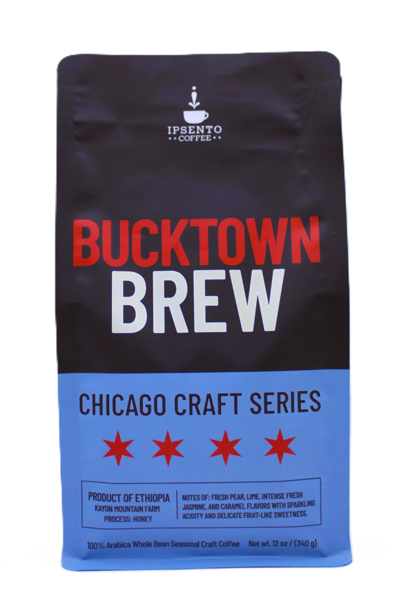 Bucktown Brew - Chicago Flag Bag