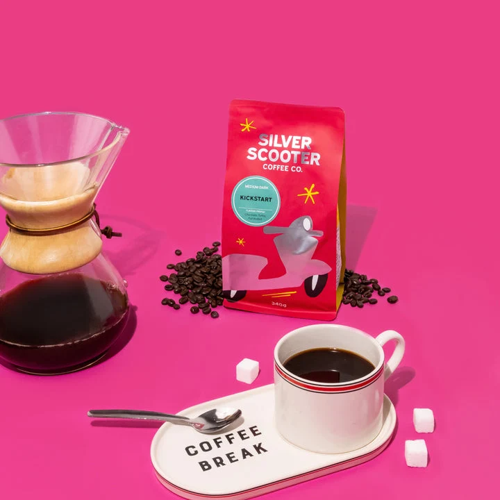 Silver Scooter Coffee WB Kickstart 12oz