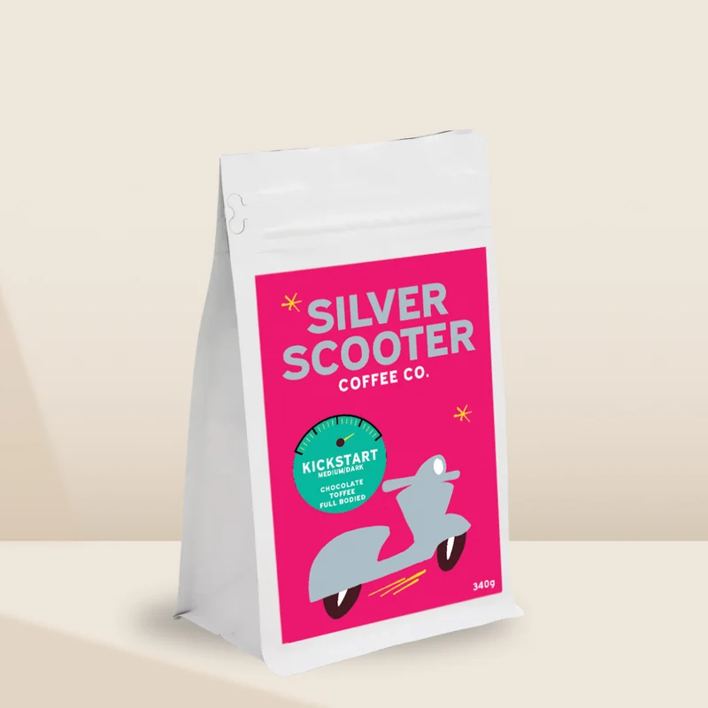 Silver Scooter Coffee WB Kickstart 12oz