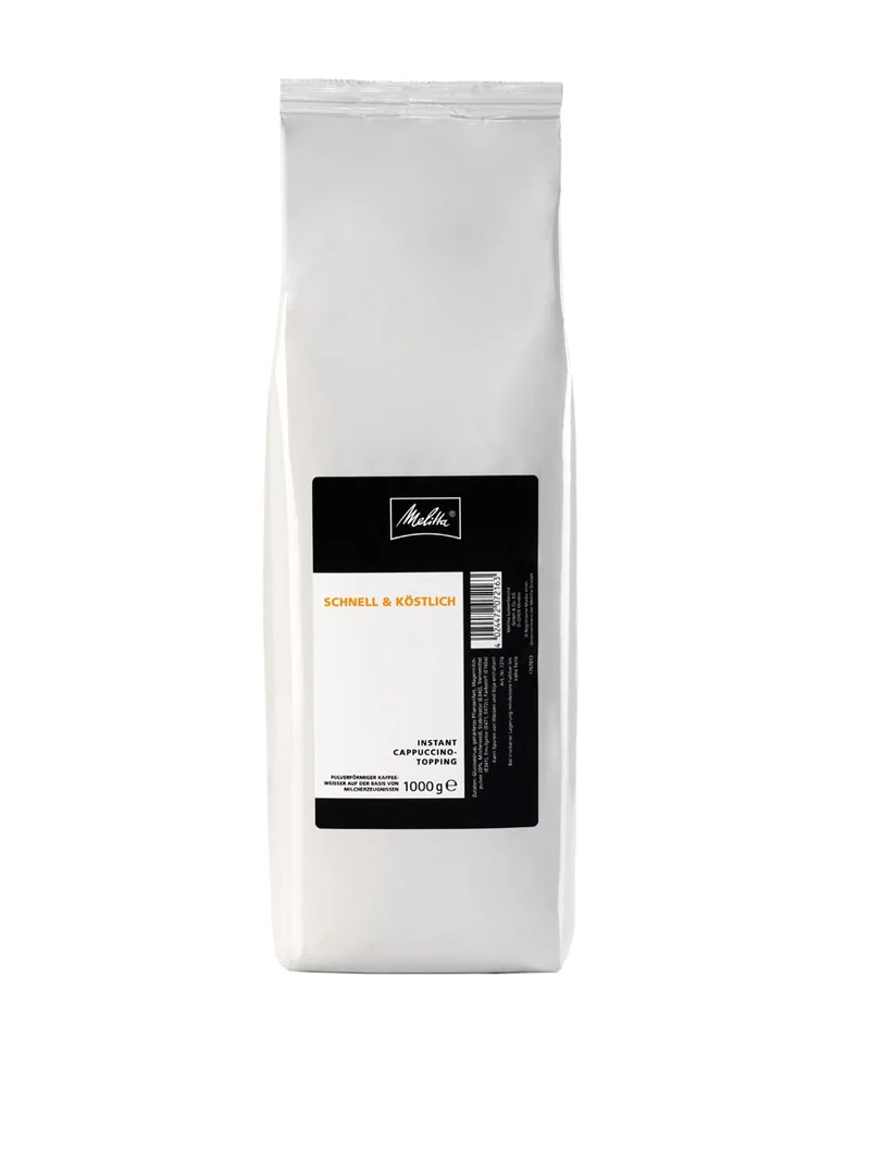 Melitta® Instant CAPPUCCINO TOPPING 1.000g