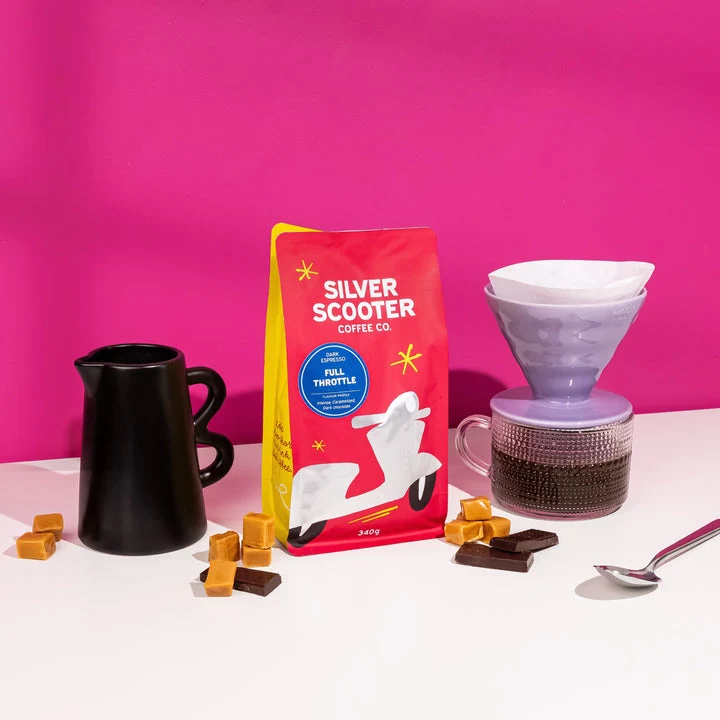 Silver Scooter Coffee WB Full Throttle 12oz