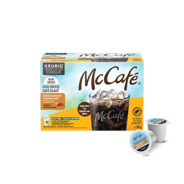 McCafe Iced Coffee Salted Caramel 10 CT