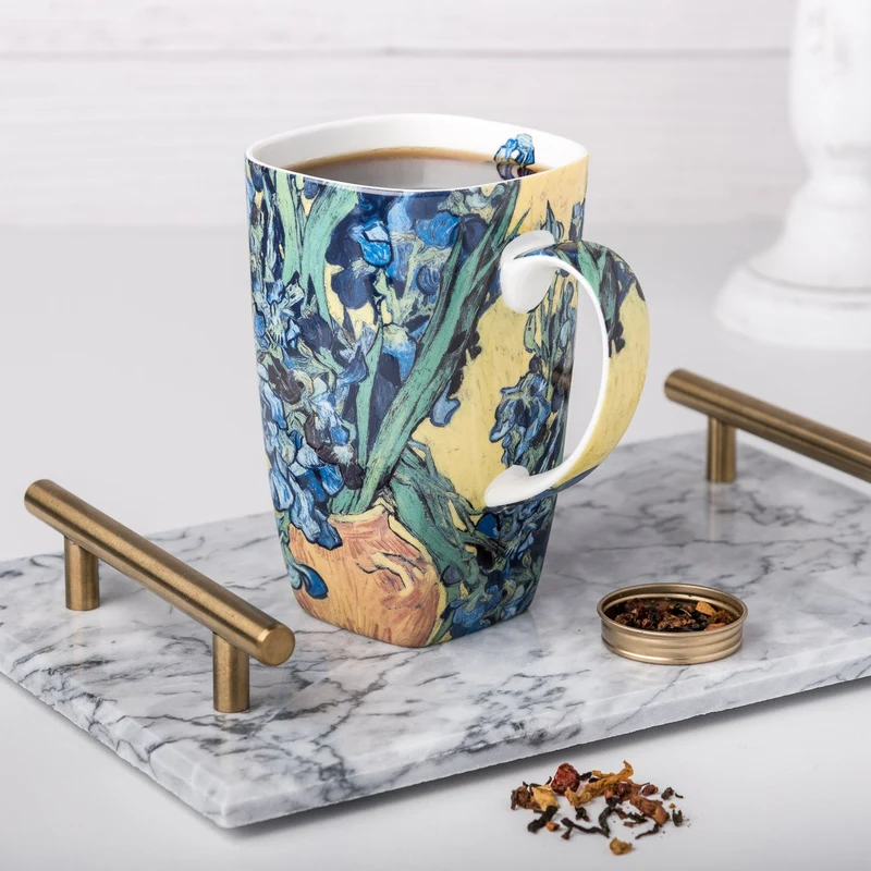Mcintosh Grande Mug - Masters - Van Gogh - Irises