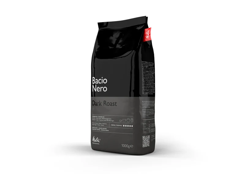 Melitta® Bacio Nero® Dark Roast 8 x 1.000g