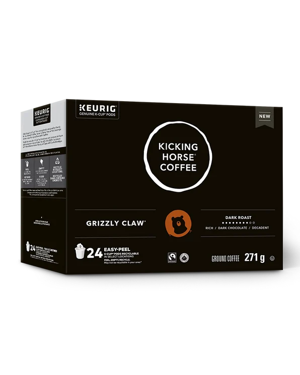 Kicking Horse Grizzly Claw Dark Roast 24 CT