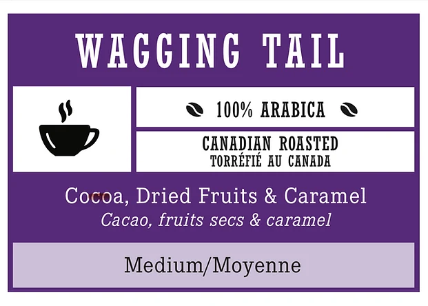 Porch Dog Coffee WB Wagging Tail 12oz (340g)