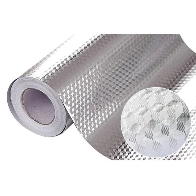 Aluminum Foil Kitchen Stickers