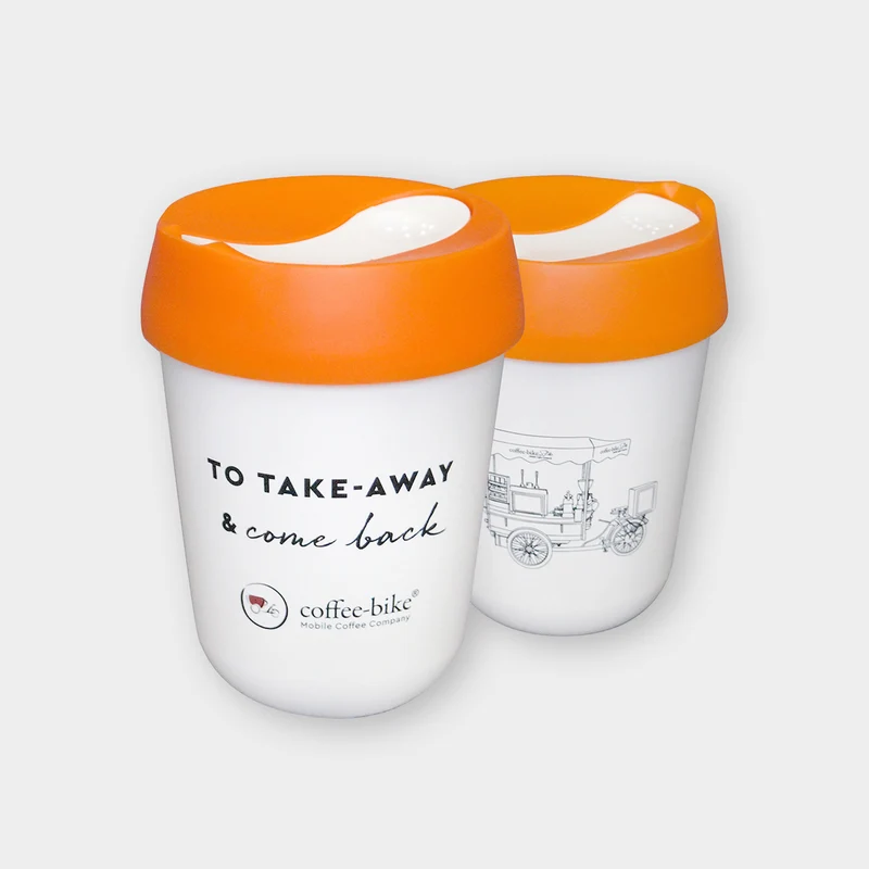12 OZ Coffee-Bike Mehrwegbecher