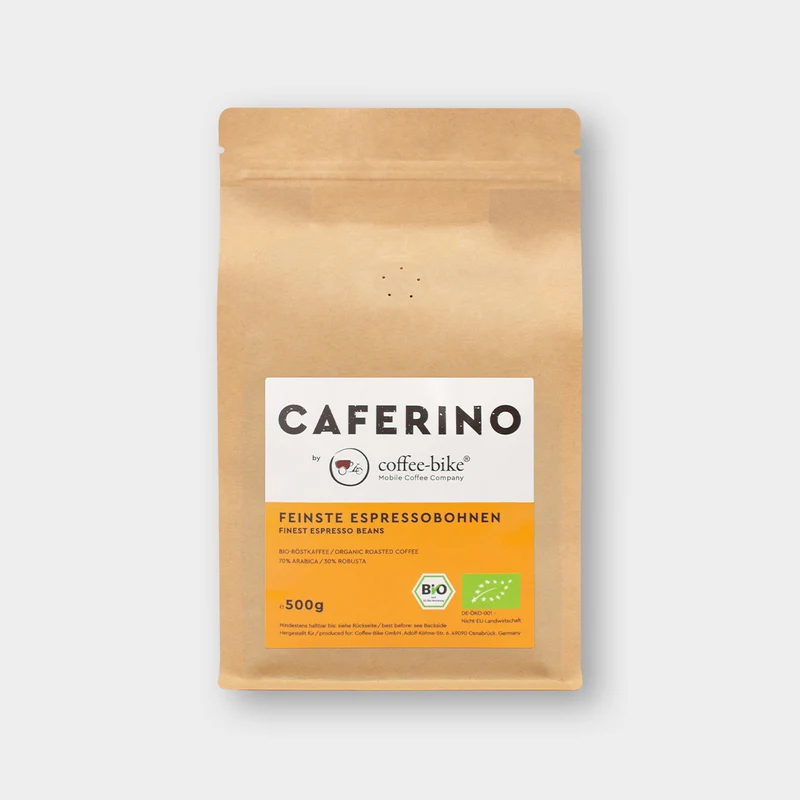 Caferino Bio-Espressobohnen 500g