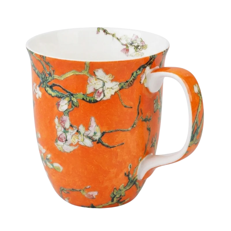 McIntosh Java Mug - Van Gogh - Almond Blossom Orange