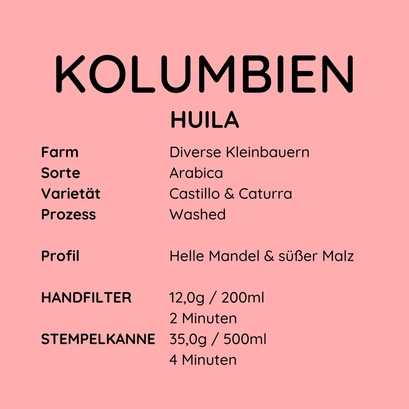 HUILA Entkoffeiniert