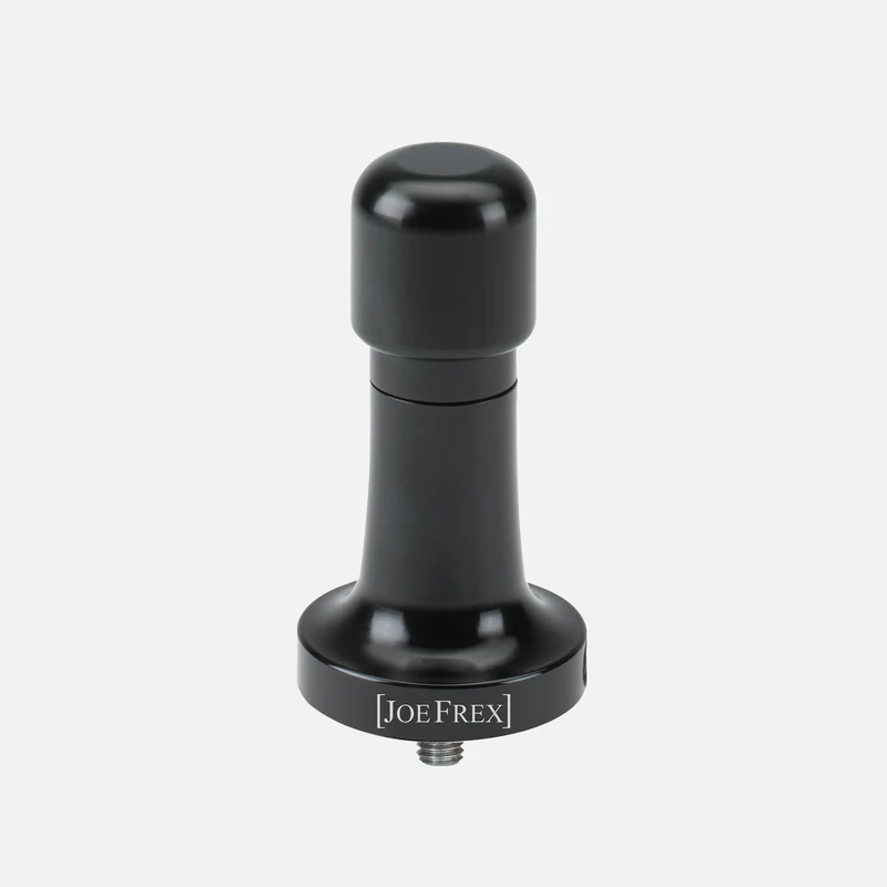 Joe Frex Espresso Tamper mit Anpressdruck einstellbar Schwarz