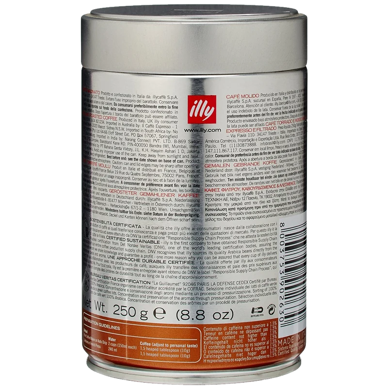 illy Ground Coffee Drip Grind