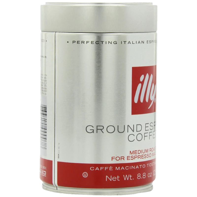illy Caffe (Medium Roast Ground coffee Red Band)