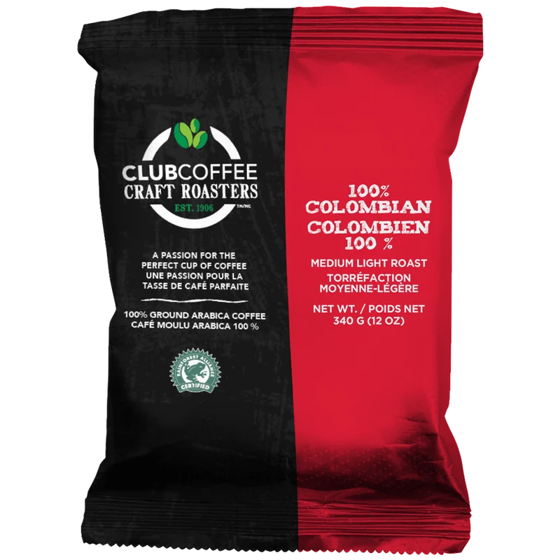 Club Craft Roasters Fracpac 100% Colombian 42x2oz