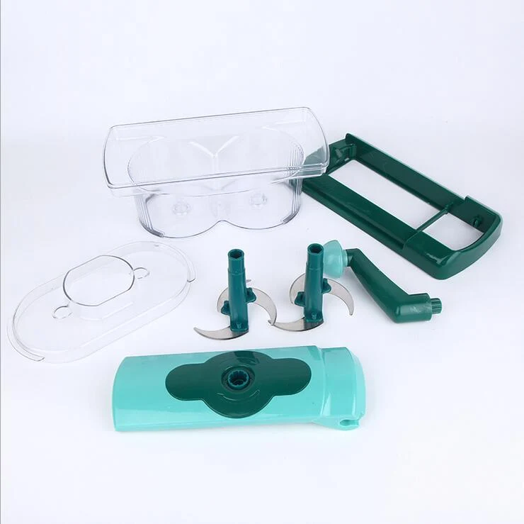 Kitchen Manual Cutting Machine Hand-cranked Meat Pepper Grinder fruit Vegetable Slicer Machine Stainless Steel Kitchen Appliance