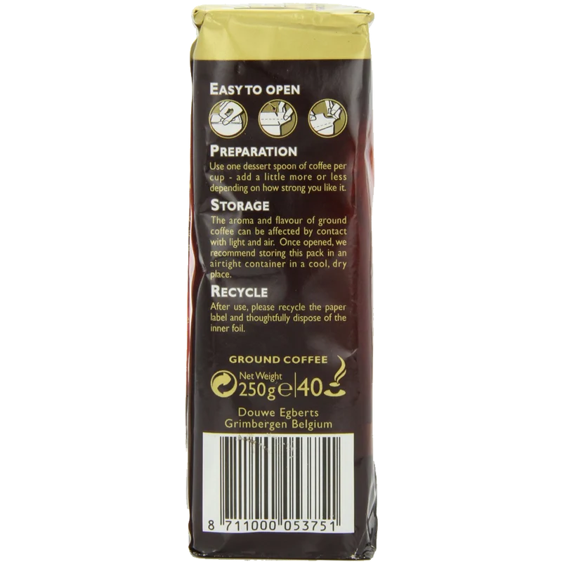 Douwe Egberts Douwe Egberts Filter Blend Ground Coffee Medium Roast