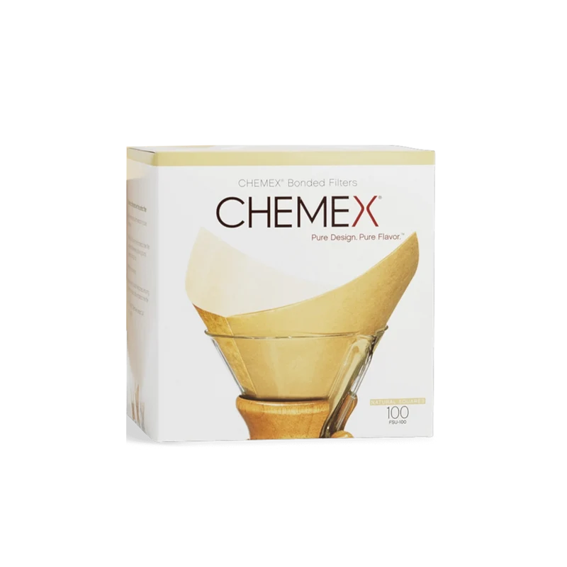 Chemex Unbleached Filter Squares - 100pk