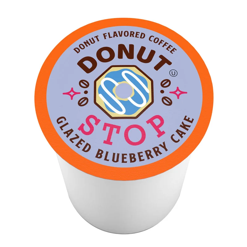 Donut Stop Glazed Blueberry Cake 40 CT