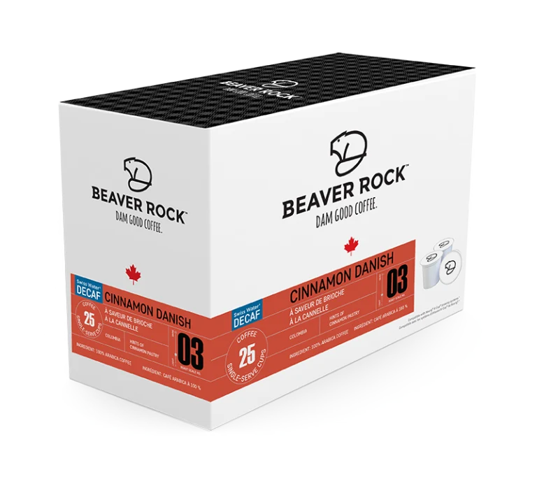 Beaver Rock Flavour Cinnamon Danish 25 CT