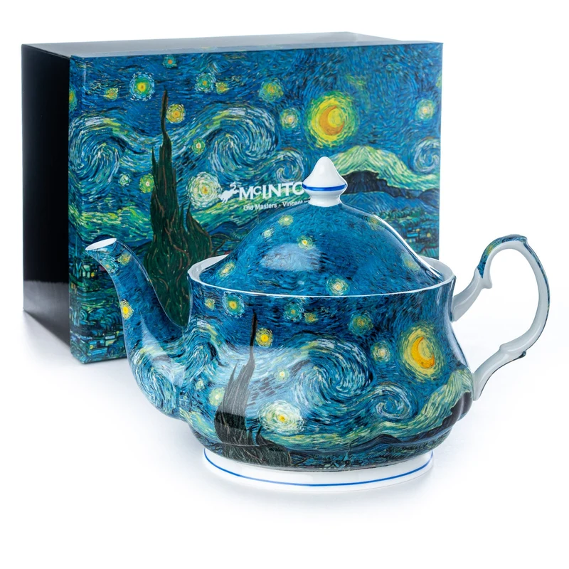 Mcintosh Teapot - Van Gogh - Starry Night