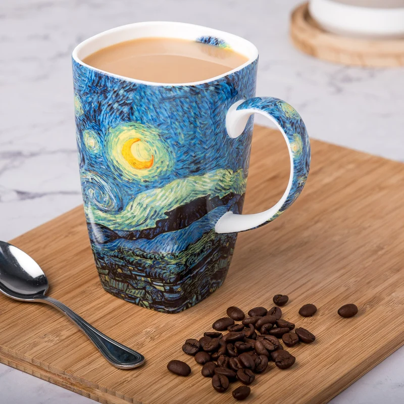 Mcintosh Grande Mug - Masters - Van Gogh - Starry Night
