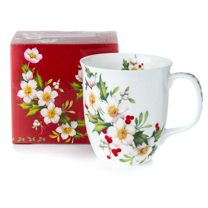 McIntosh Java Mug - Botanical Flowers - Festive Floral