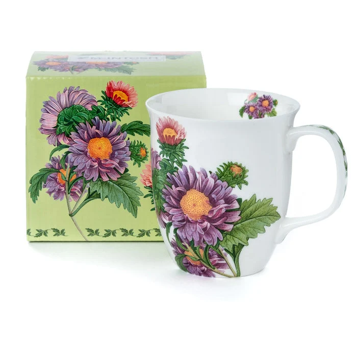 McIntosh Java Mug - Botanical Flowers - Michaelmas Daisy