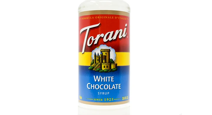 Torani Syrup White Chocolate 750ml