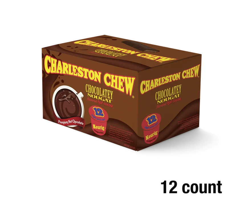 Charleston Chew Chocolatey Nougat Hot Chocolate 12 CT