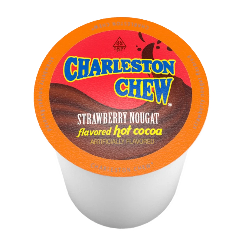 Charleston Chew Strawberry Nougat Hot Chocolate 12 CT