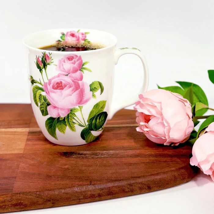 McIntosh Java Mug - Botanical Flowers - Pink Rose