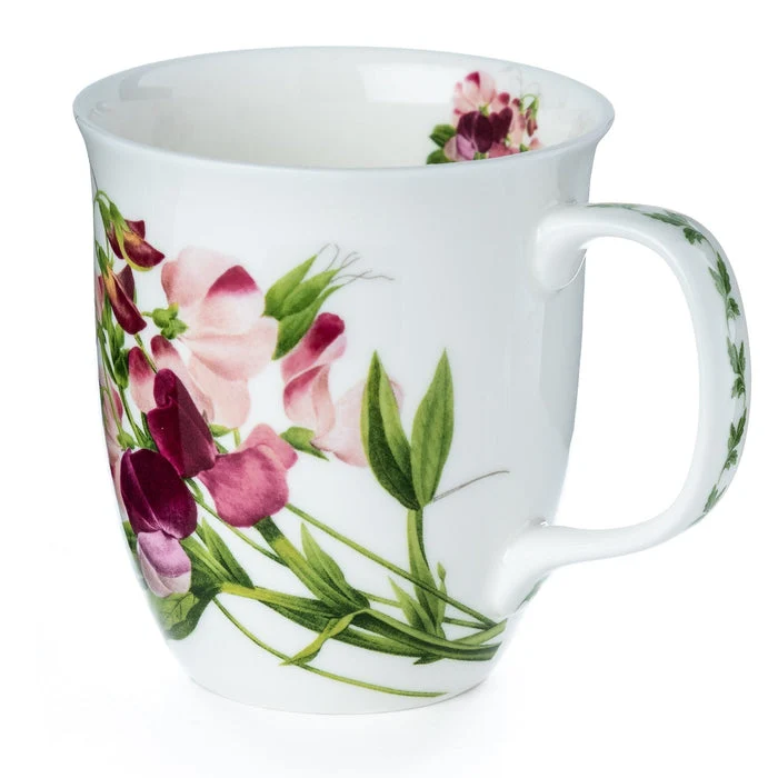 McIntosh Java Mug - Botanical Flowers - Pink Sweet Pea