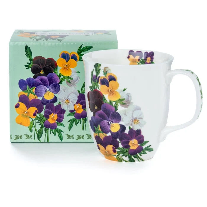 McIntosh Java Mug - Botanical Flowers - Viola