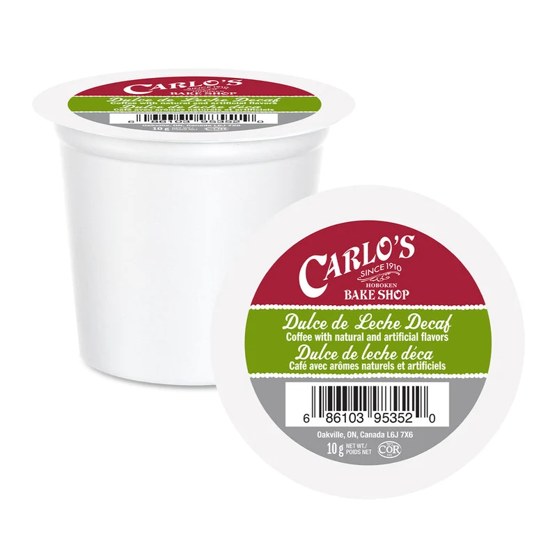 Carlo's Bake Shop Dulce De Leche Decaf 24 CT