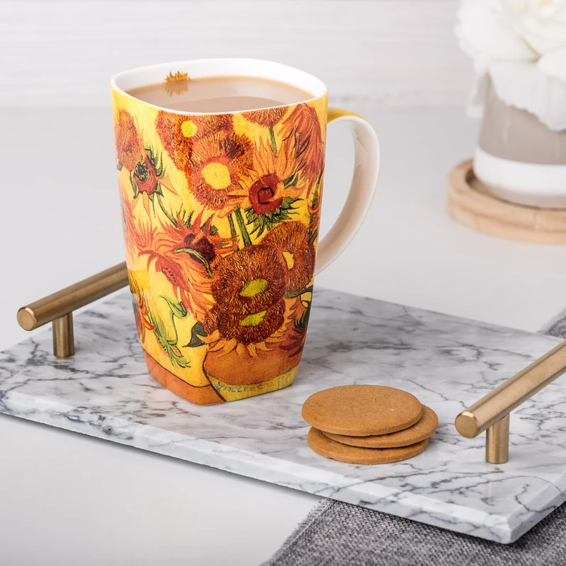 Mcintosh Grande Mug - Masters - Van Gogh - Sunflowers