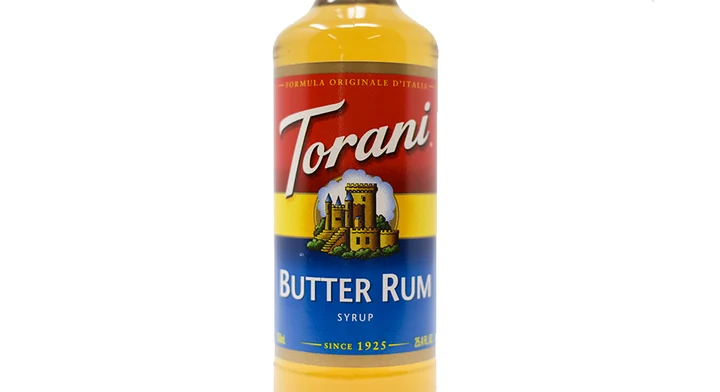 Torani Syrup Butter Rum 750ml