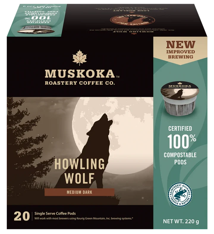 Muskoka Roastery Coffee Co. Howling Wolf 20 CT