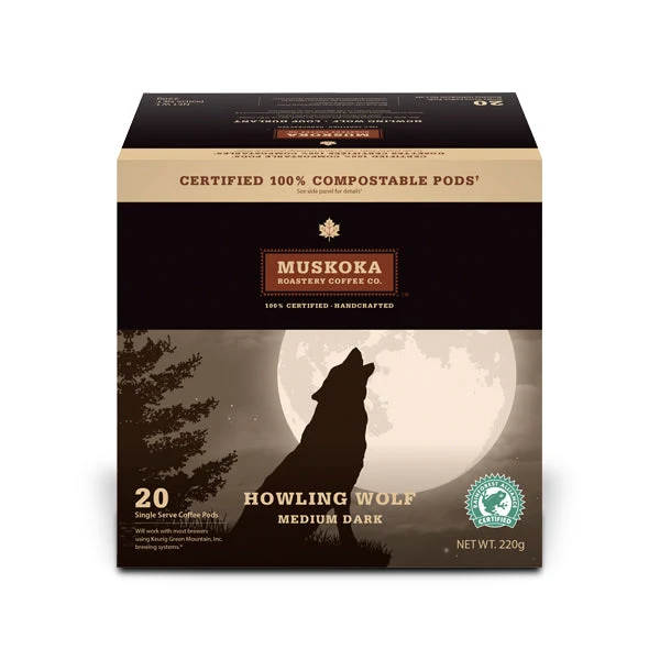 Muskoka Roastery Coffee Co. Howling Wolf 20 CT