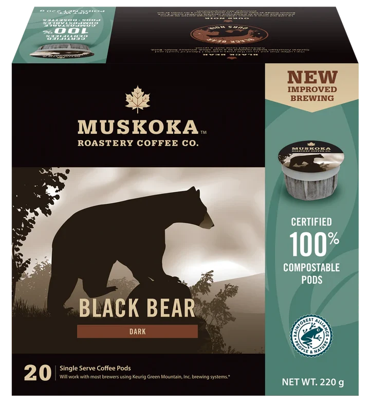 Muskoka Roastery Coffee Co. Black Bear 20 CT