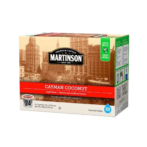 Martinson Coffee Toasted Coconut 24 CT