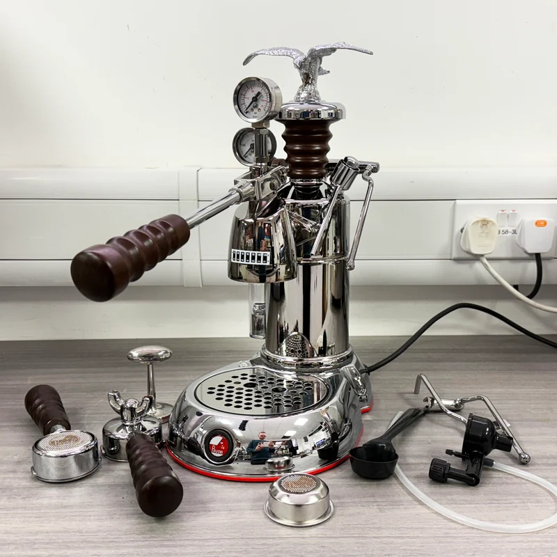 EX SHOWROOM MODEL La Pavoni Lever Esperto Abile (Chrome) 240v - LPLESA01UK SECOND MACHINE