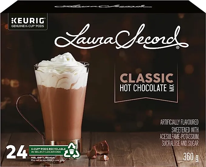 Laura Secord Hot Chocolate Classic 24 CT