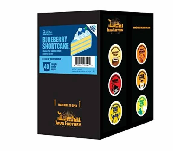 Java Factory Blueberry Shortcake 40 CT