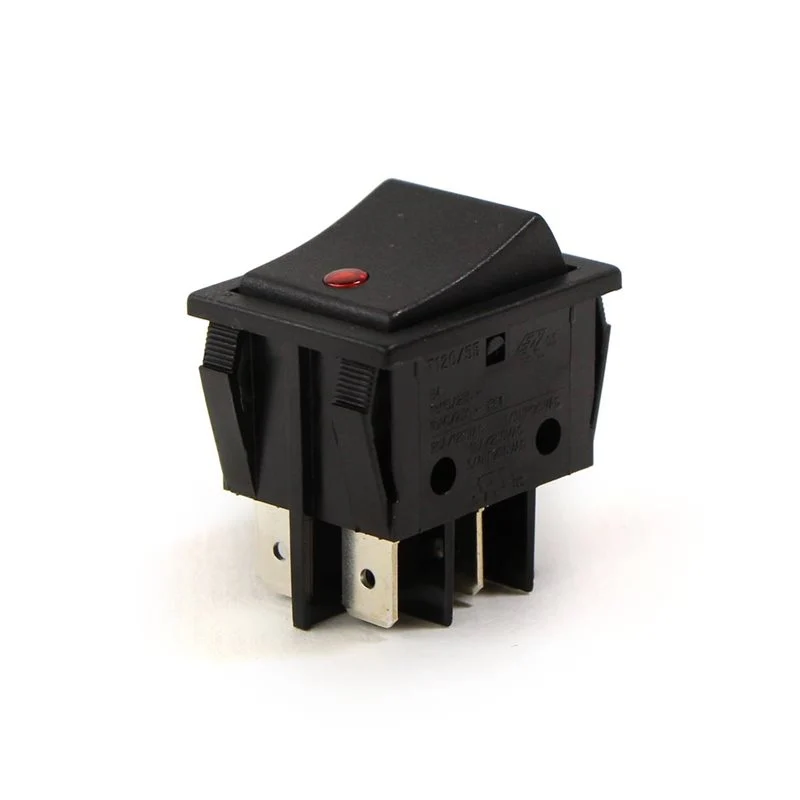 Astoria Black Bipolar Switch 16(4)A - 18263