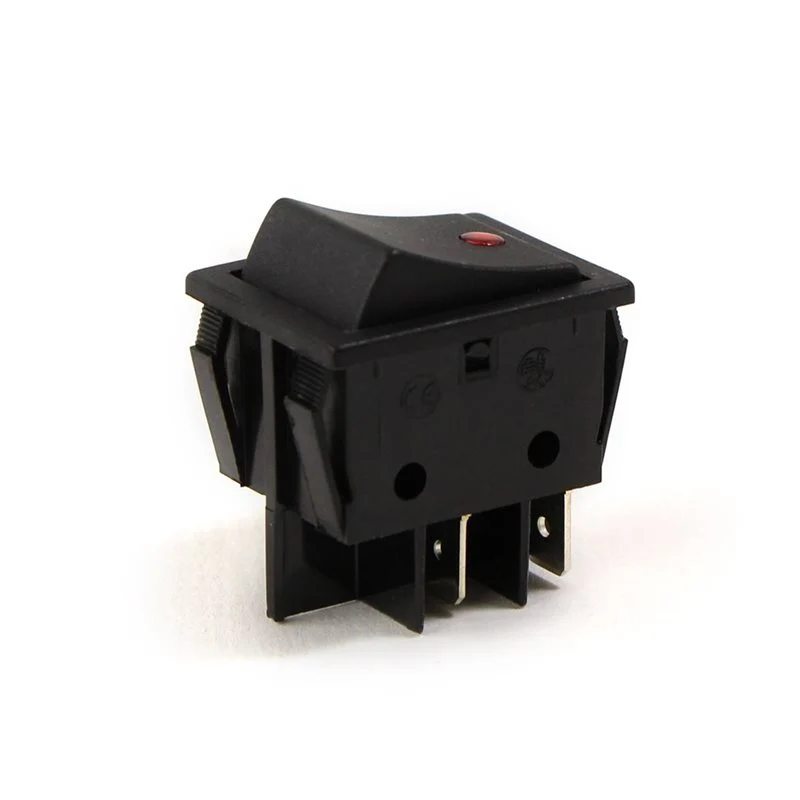 Astoria Black Bipolar Switch 16(4)A - 18263