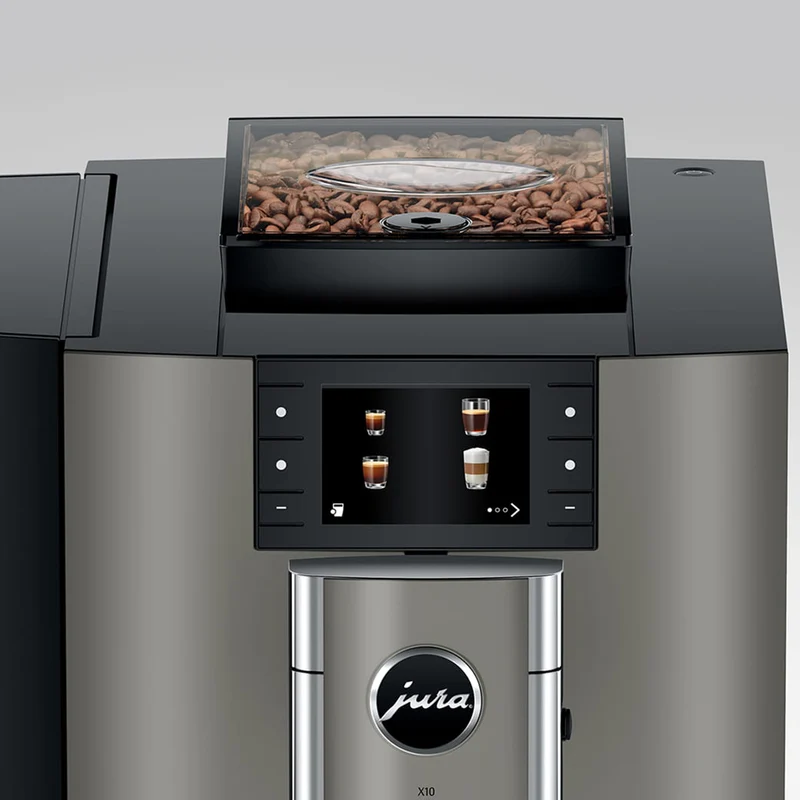 Jura X10 Automatic Coffee Machine + 1Ltr Fridge